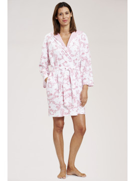 Rosch Toile de Jouy Towelling Robe